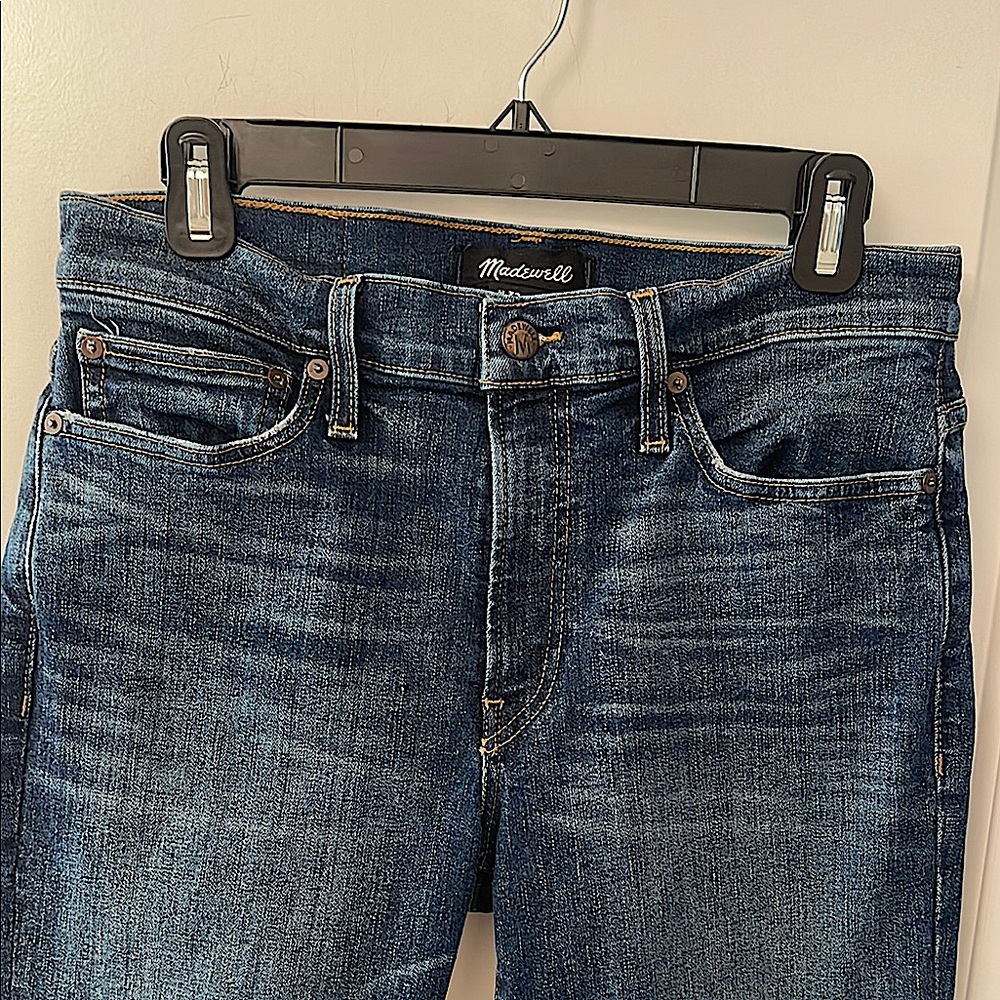 Madewell Men’s Dark Blue Denim Skinny Jeans